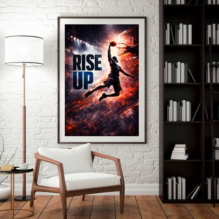 Plakat Koszykarski Kompozycja 3