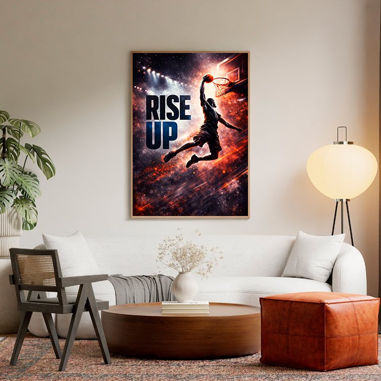 Plakat Koszykarski Kompozycja 5