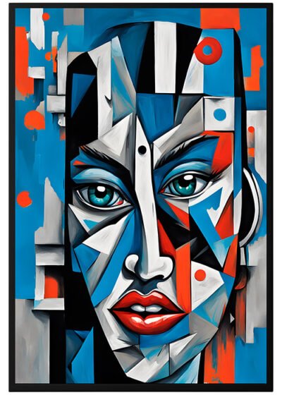 Plakat Kubistyczny Surrealizm