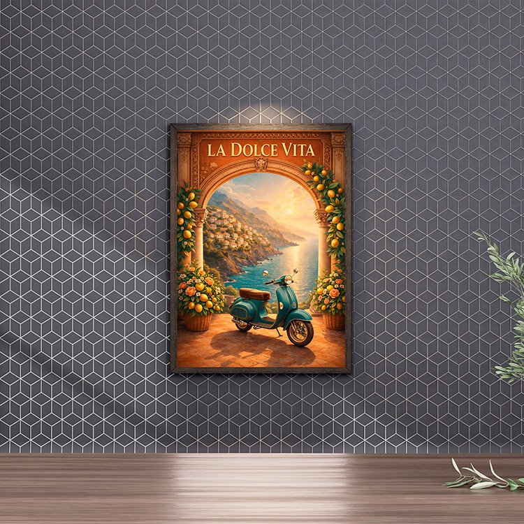 Plakat La Dolce Vita Kompozycja 4