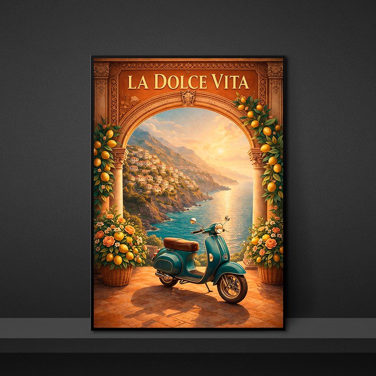 Plakat La Dolce Vita Kompozycja 5