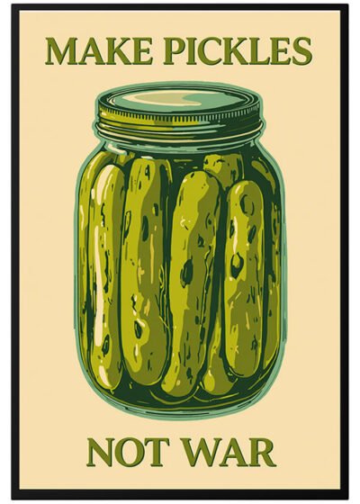Plakat Make Pickles