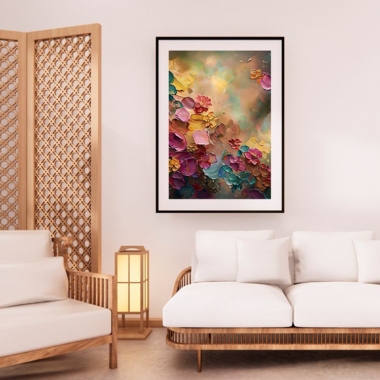 Plakat Malarstwo Florystyczne Kompozycja 2