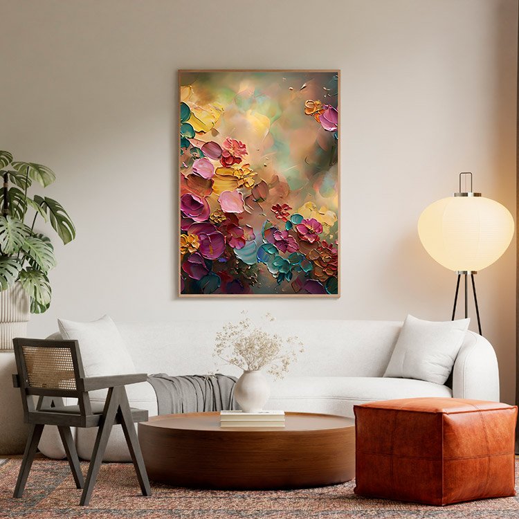 Plakat Malarstwo Florystyczne Kompozycja 5