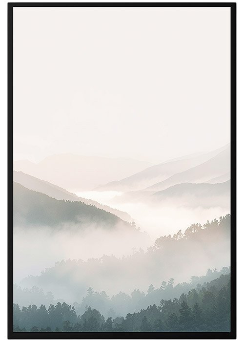 Plakat Mglisty Krajobraz 3