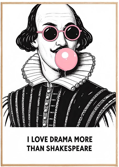 Plakat Modern Shakespeare Kompozycja 1
