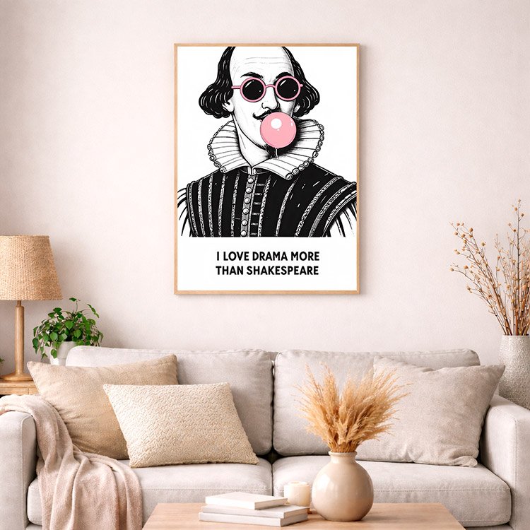 Plakat Modern Shakespeare Kompozycja 4