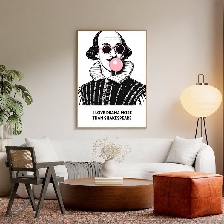 Plakat Modern Shakespeare Kompozycja 5