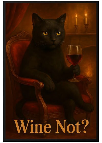 Plakat Może Wino