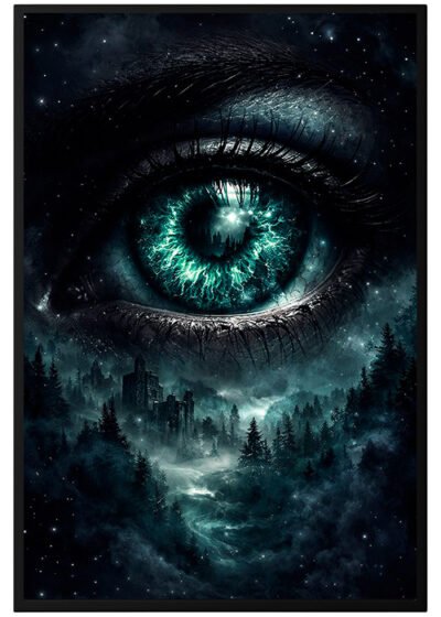 Plakat Mroczne Niebieskie Oko