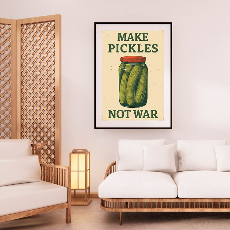 Plakat Ogórki Konserwowe Kompozycja 2
