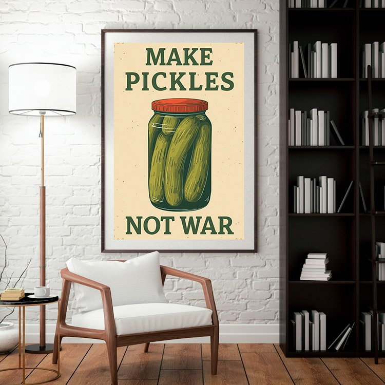 Plakat Ogórki Konserwowe Kompozycja 3