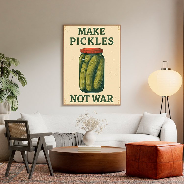 Plakat Ogórki Konserwowe Kompozycja 5