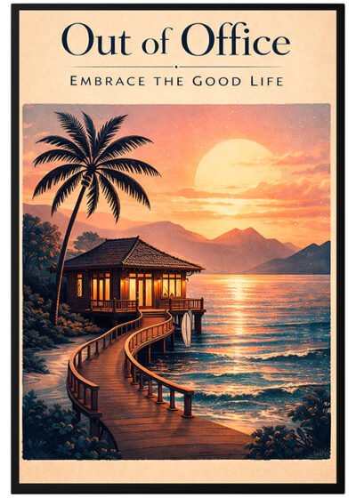 Plakat Out Of Office