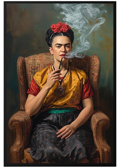 Plakat Paląca Frida