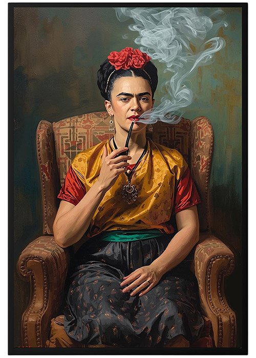 Plakat Paląca Frida