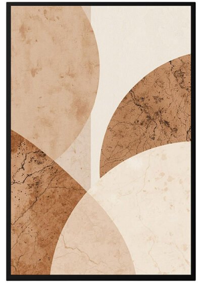 Plakat Plamy Boho