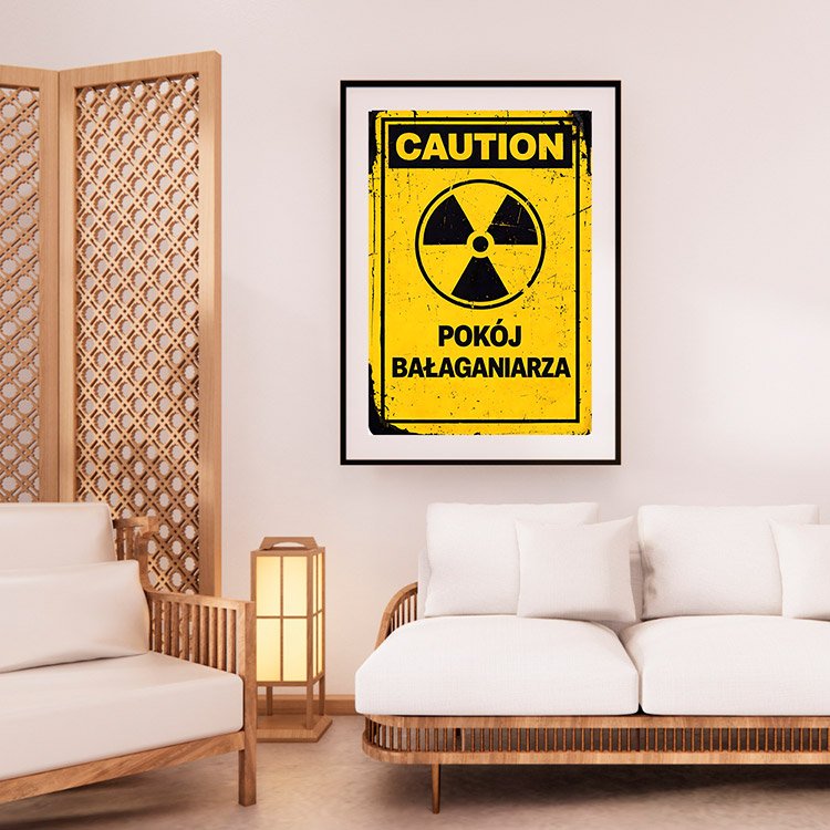 Plakat Pokój Bałaganiarza Kompozycja 2