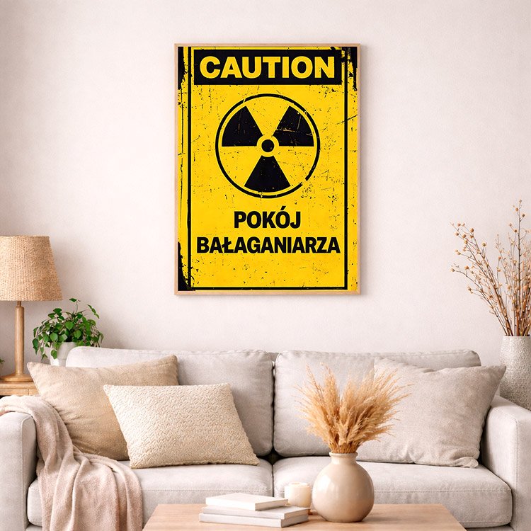 Plakat Pokój Bałaganiarza Kompozycja 4