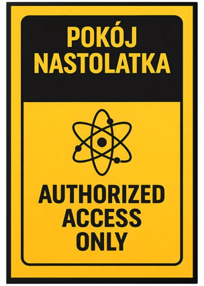 Plakat Pokój Nastolatka