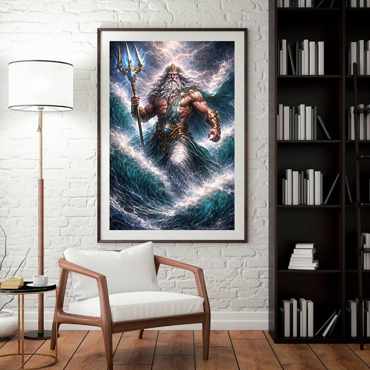 Plakat Posejdon Kompozycja 3