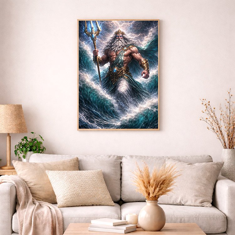 Plakat Posejdon Kompozycja 4