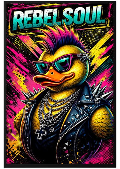 Plakat Rebel Duck