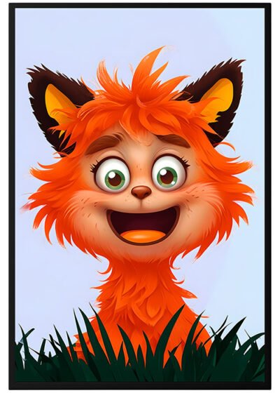 Plakat Rudy Lisek Portret