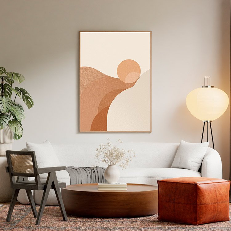 Plakat Słońce Boho Kompozycja 5
