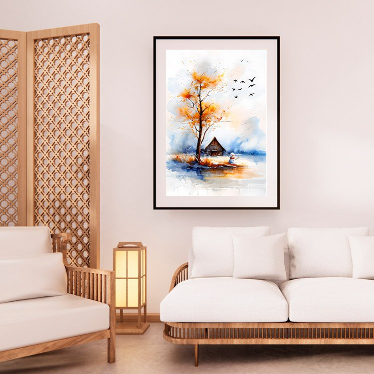 Plakat Spokojna Sceneria Kompozycja 2