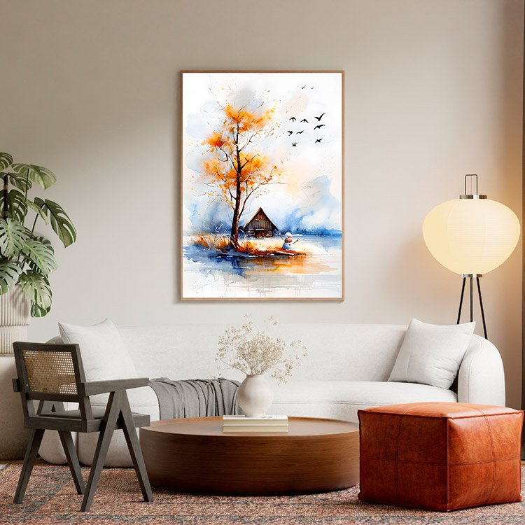 Plakat Spokojna Sceneria Kompozycja 5