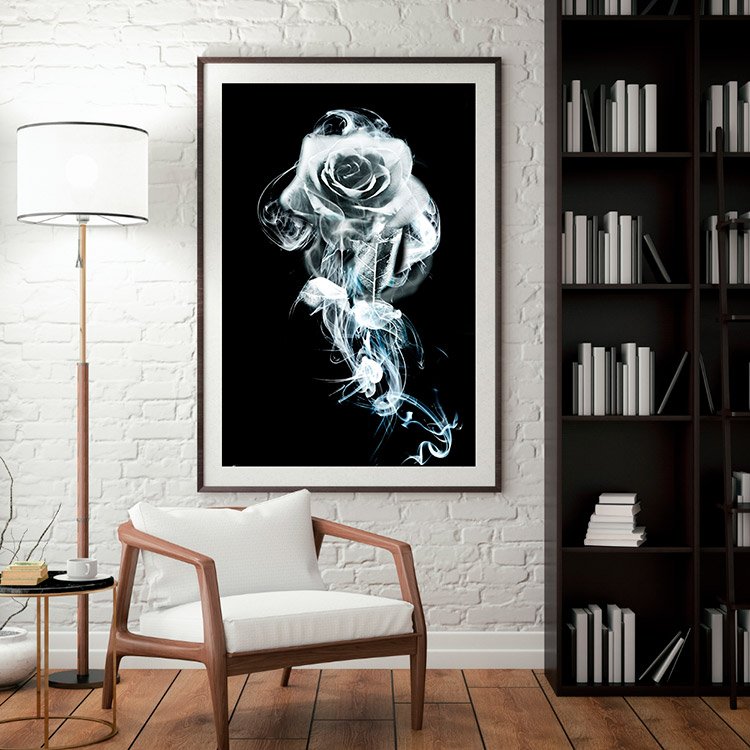 Plakat Subtelna Róża Kompozycja 3
