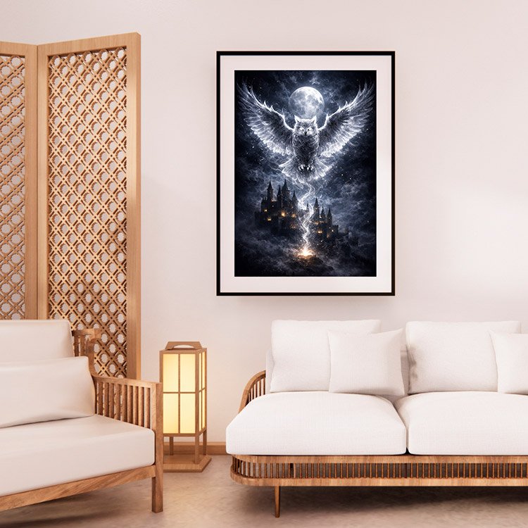 Plakat Szkoła Magii Kompozycja 2