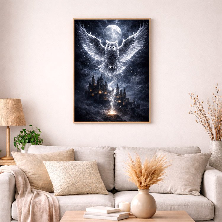 Plakat Szkoła Magii Kompozycja 4