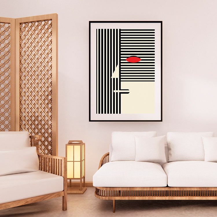 Plakat Sztuka Liniowa 3 Kompozycja 2
