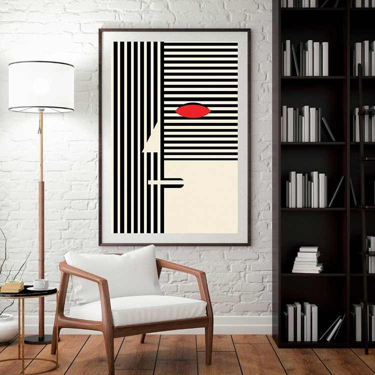 Plakat Sztuka Liniowa 3 Kompozycja 3