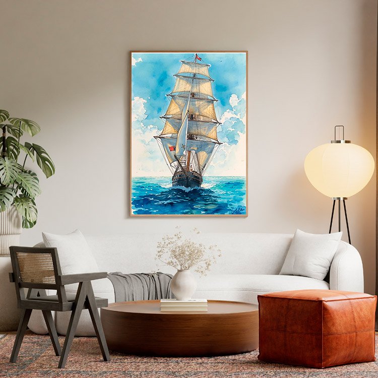 Plakat Szum Morski Kompozycja 5