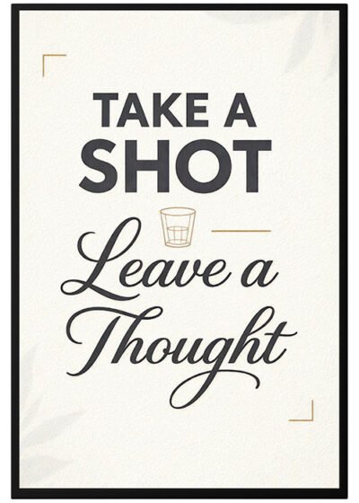 Plakat Take A Shot