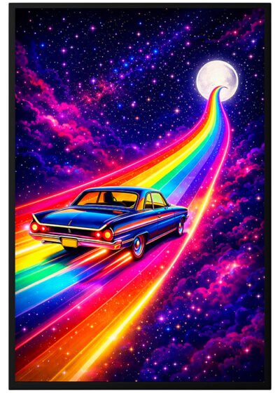 Plakat Tęczowa Droga