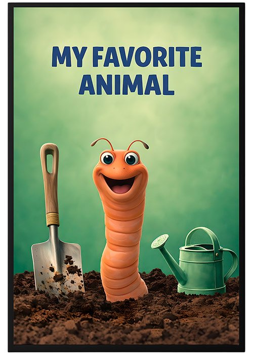 Plakat Ulubiony Ogrodnik