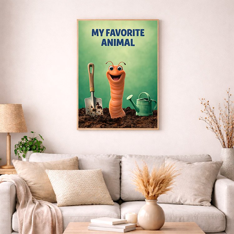 Plakat Ulubiony Ogrodnik Kompozycja 4