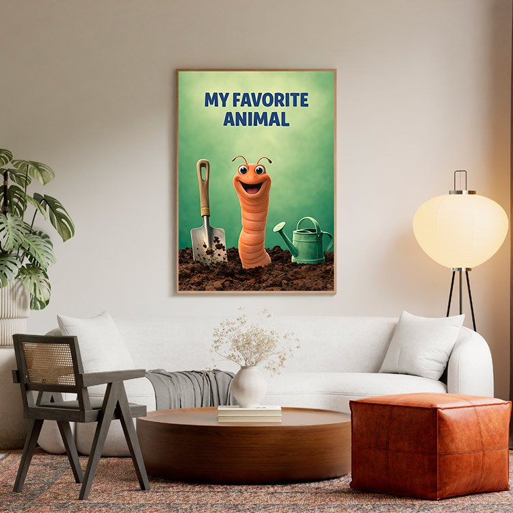 Plakat Ulubiony Ogrodnik Kompozycja 5