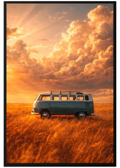 Plakat Van Na Łące