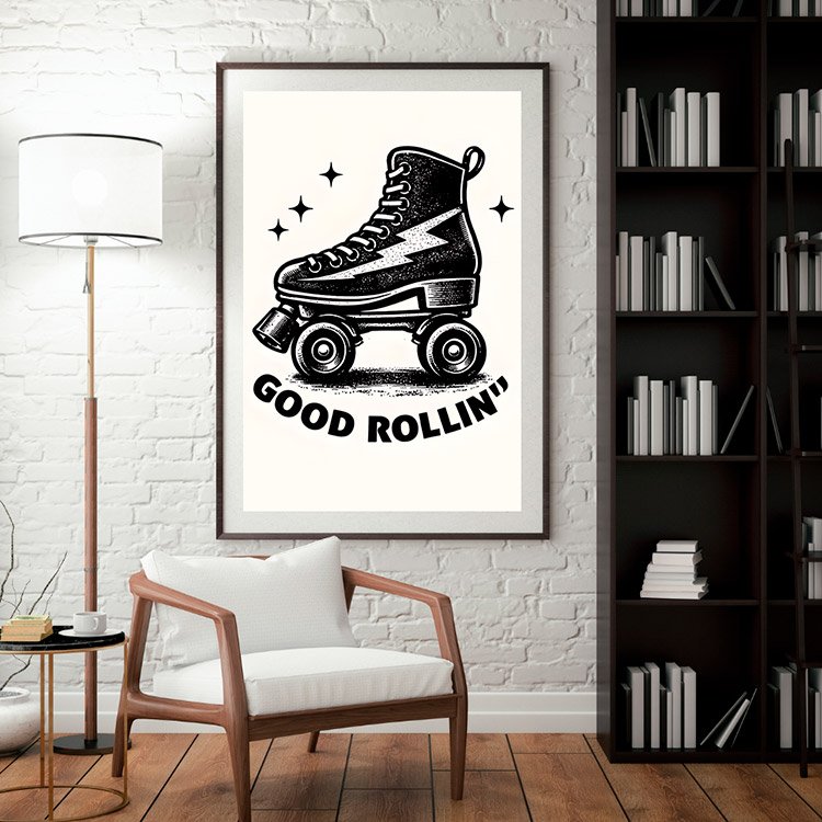 Plakat Wrotka Kompozycja 3