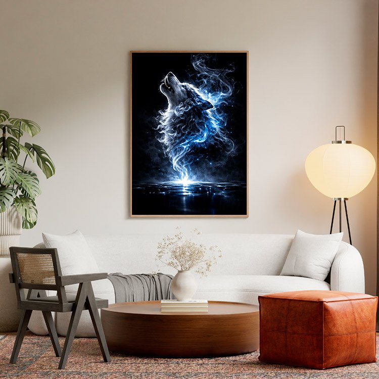 Plakat Wycie Wilka Kompozycja 5