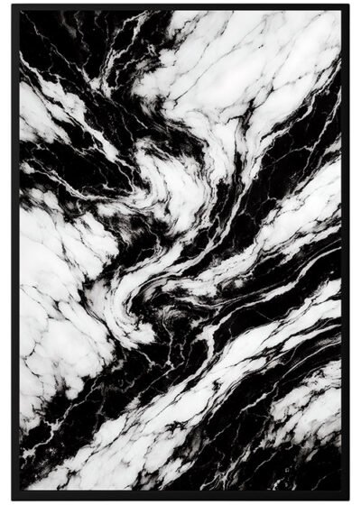 Plakat Wzory Marmurowe