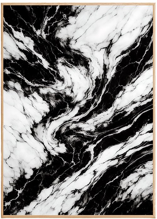 Plakat Wzory Marmurowe Kompozycja 1