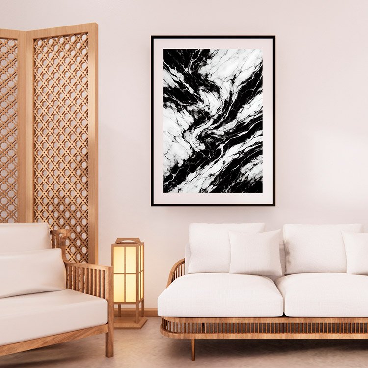 Plakat Wzory Marmurowe Kompozycja 2