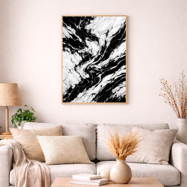 Plakat Wzory Marmurowe Kompozycja 4