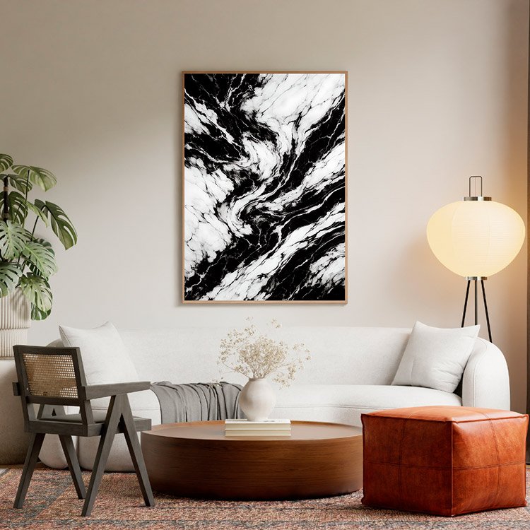 Plakat Wzory Marmurowe Kompozycja 5